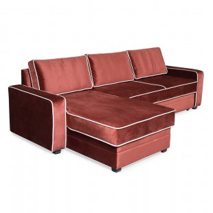 Buckler Light Sofa with piping