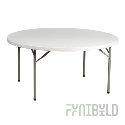 Round folding table 150/74