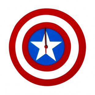Captain America Wall Clock