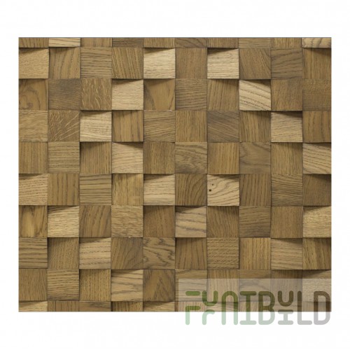 Wall panel Sakura, oak Tobacco