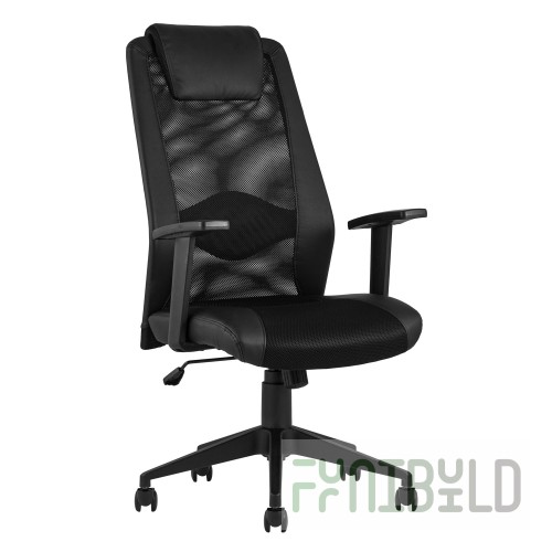 TopChairs Studio office chair, black