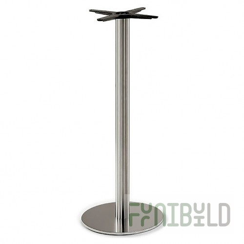 Stainless steel bar table base 1252