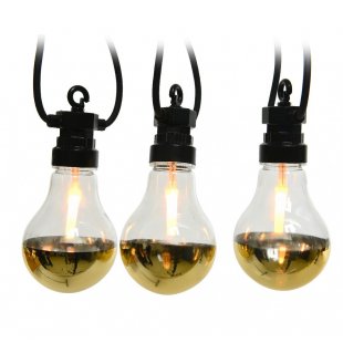 Retro Garland Edison Gold, 20 Bulbs, Extra Warm White