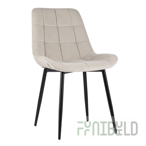 Chair Flex velour beige