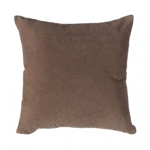 Decorative pillow 45x45 brown