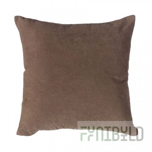 Decorative pillow 45x45 brown