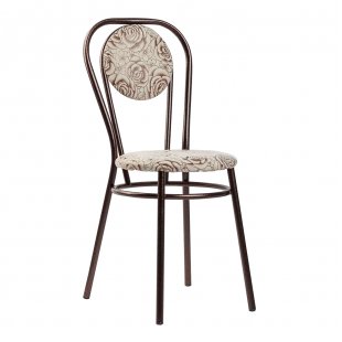 Tulip chair on a metal frame