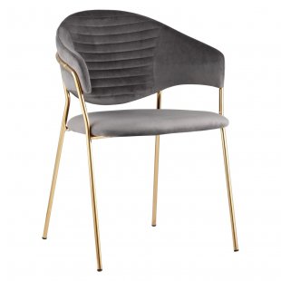 Chair Evita dark gray