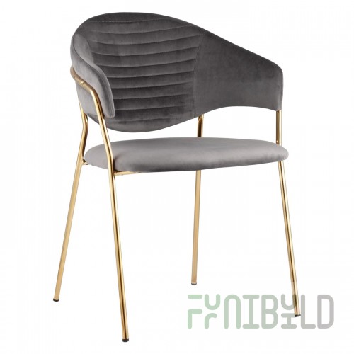 Chair Evita dark gray