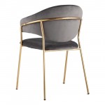 Chair Evita dark gray