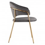 Chair Evita dark gray