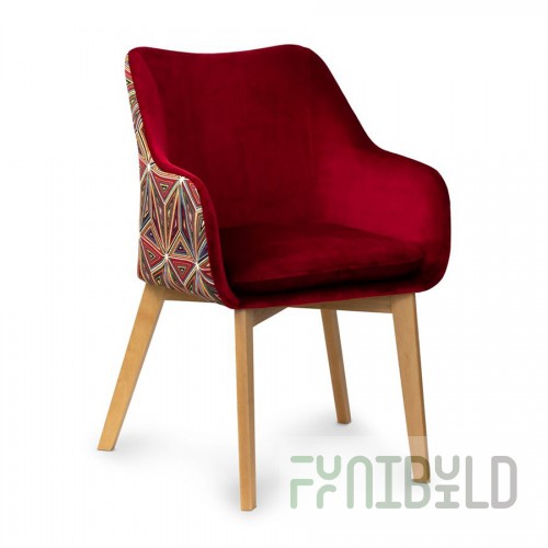 Malawi chair, ruby