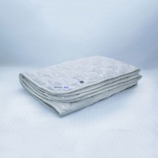 Blanket swan down in ticking light 140x205