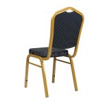 Chair Hit 25mm - gold, blue crown
