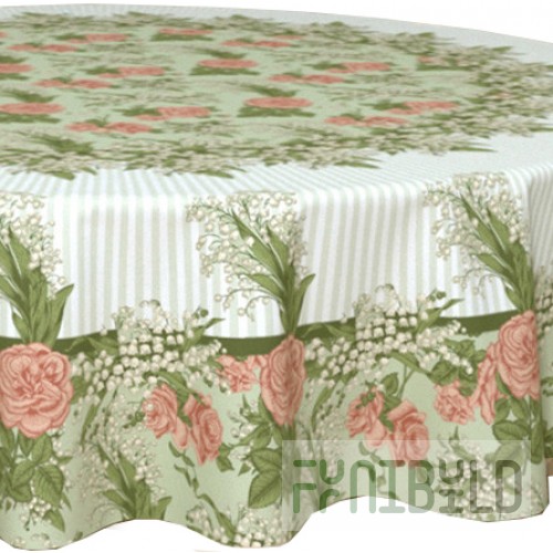 Tablecloth Chili gabardine
