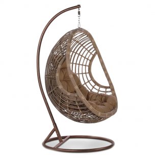Hanging chair Jankov brown