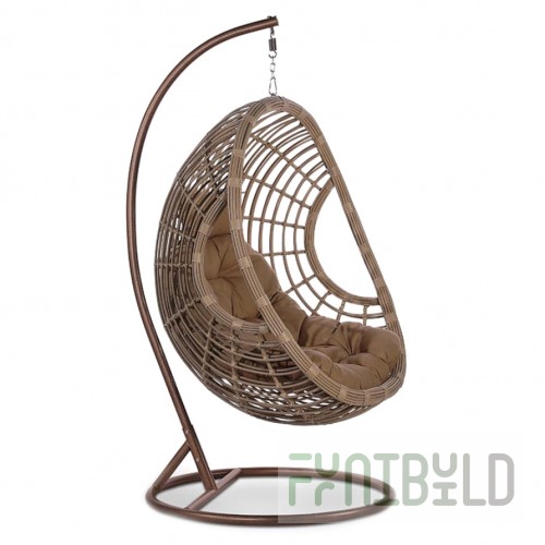 Hanging chair Jankov brown
