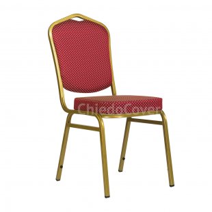 Chair Hit 20mm - gold, red crown