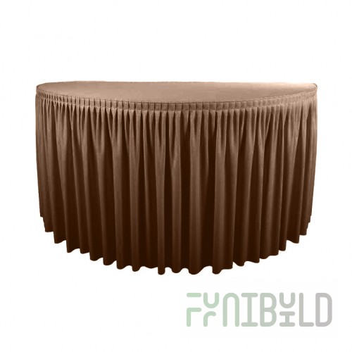 Buffet skirt 02, chocolate