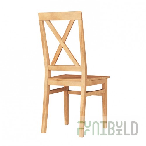 Bade chair with hard seat