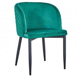 Chair Oscar emerald velvet