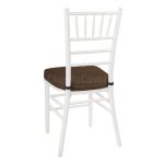 Cushion 01 for Chiavari chair, 5cm, brown