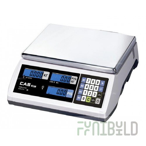 Trade scales CAS ER JR-6CB white