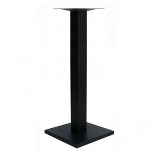 Metal bar table base Quadro