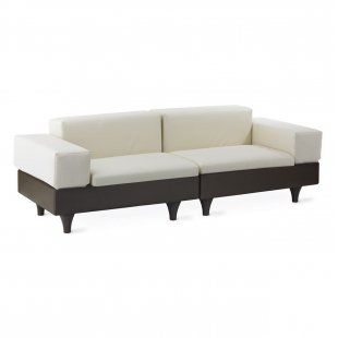 Plastic sofa with cushion Happylife Standard