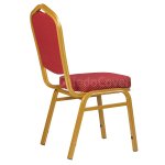 Chair Hit 25mm - aluminum, gold crown red