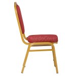 Chair Hit 25mm - aluminum, gold crown red