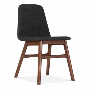Chair Amara, fabric, dark gray