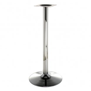Chromed bar table base 1004