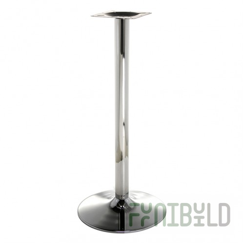 Chromed bar table base 1004