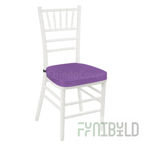 Cushion 01 for Chiavari chair, 5cm, purple