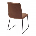 Chair Bristol velour chocolate