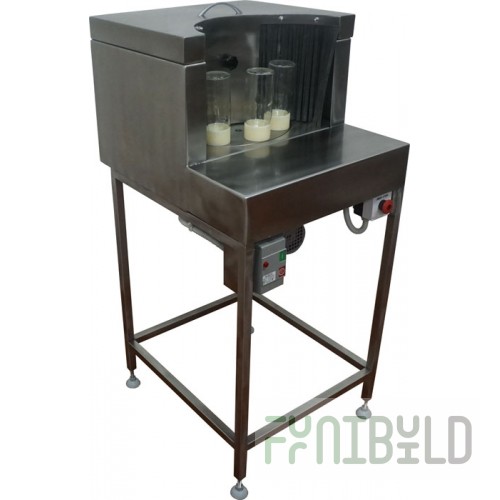Installation for washing and sterilizing cans (bottle washer - rinser) IPKS-124B9(N)