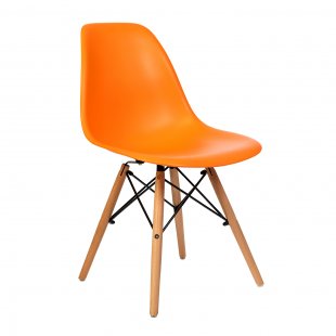 Eames chair light orange