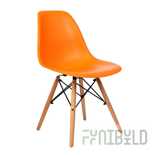 Eames chair light orange