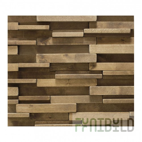 Wall panel Viking, aged birch