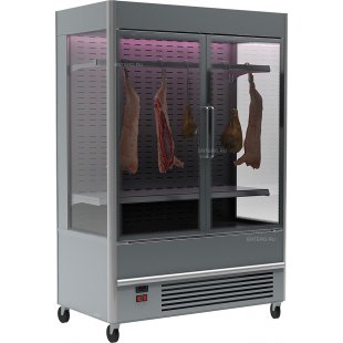 Refrigerated cabinet Carboma FC 20-07 VV 1.3-1 X7 0430 (swing doors, structural glass unit)
