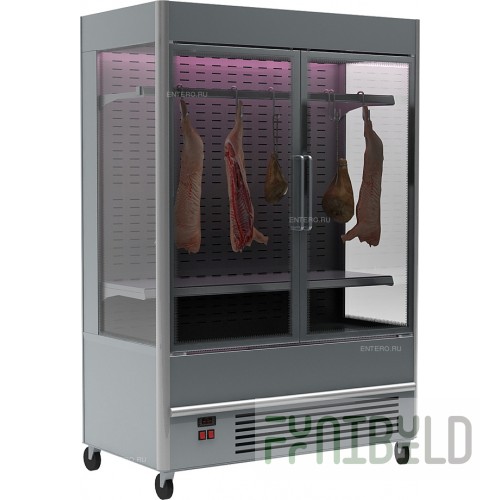 Refrigerated cabinet Carboma FC 20-07 VV 1.3-1 X7 0430 (swing doors, structural glass unit)