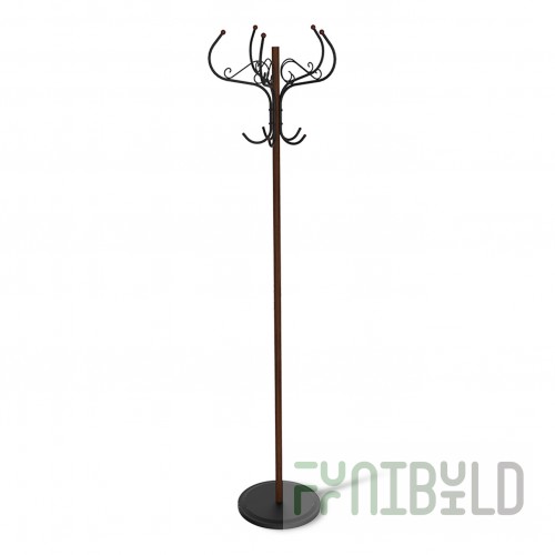 Floor hanger Office Grazia 680 dark walnut