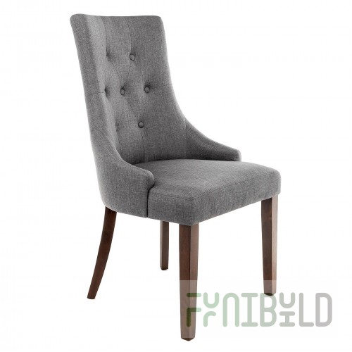 Chair Elegance gray, walnut