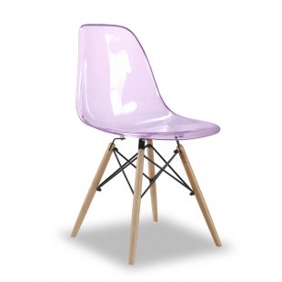Eames Chair, Violet Transparent