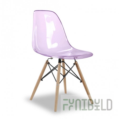 Eames Chair, Violet Transparent