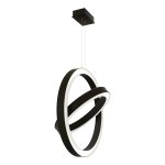 Pendant lamp Steria double-sided compositions