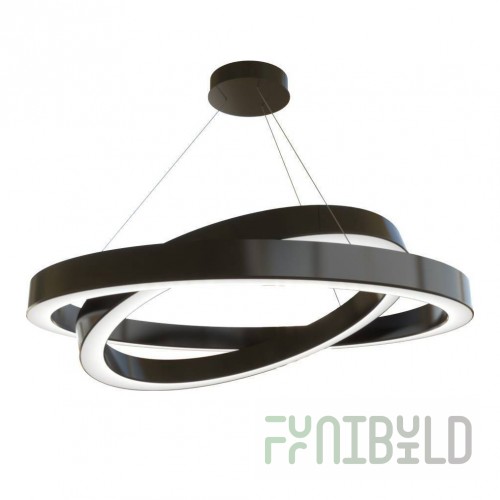 Pendant lamp Steria double-sided compositions