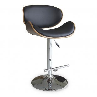 Buckner Bar Stool Black Adjustable