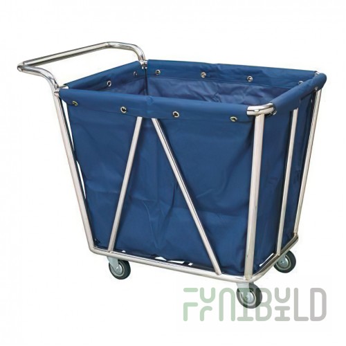 Stainless steel laundry cart, TP 22.31